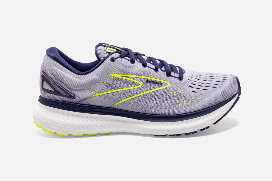 Brooks Glycerin 19 Road Loopschoenen Dames - Paars - 948325ZIS